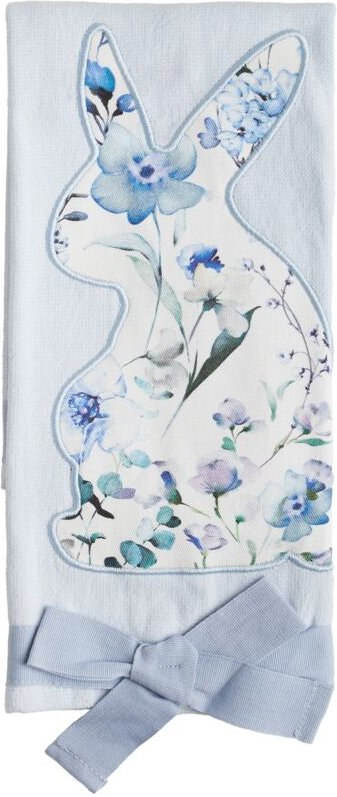 Küchenhandtuch Louisano mittelblau 37 x 50