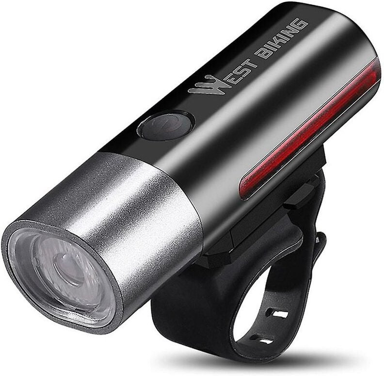 Woosien - Fahrrad Licht Regendicht usb Lade Led Radfahren Lichter Front Lampe Scheinwerfer Ultraleicht Taschenlampe