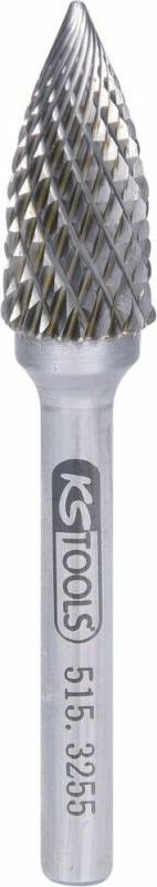 Ks Tools hm Spitzbogen-Frässtift Form g, 12mm - 515.3255