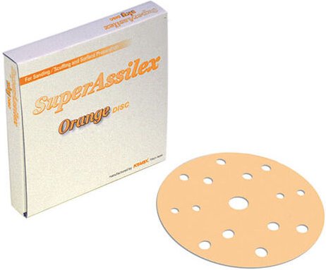 Kovax 193-1580 Assilex SUPER SUPER TACK SCHEIBEN ORANGE K1200 25 PCS