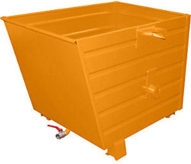 Bauer Späne-Stapelkipper BSL 70, lackiert, Gelborange