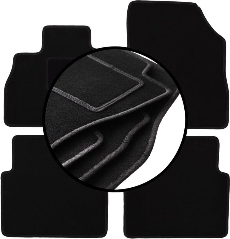 Komplettset Veloursmatten für: Renault Scenic IV Minivan (2016-)