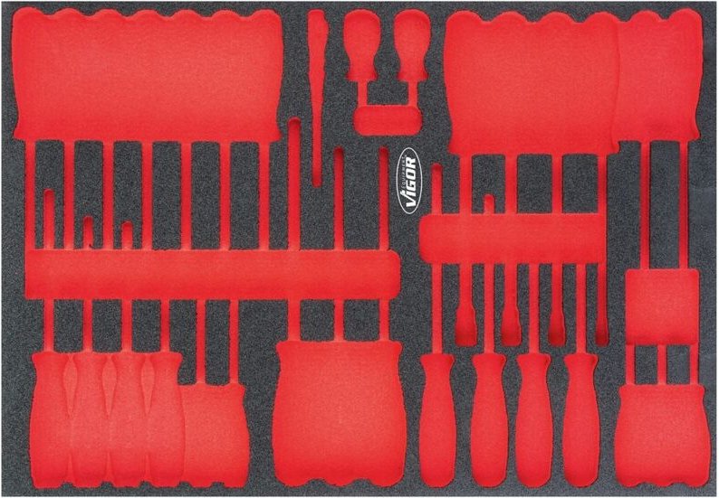 Thumbnail - Weichschaum-Einlage, leer, Art.Nr. V4231 - Vigor