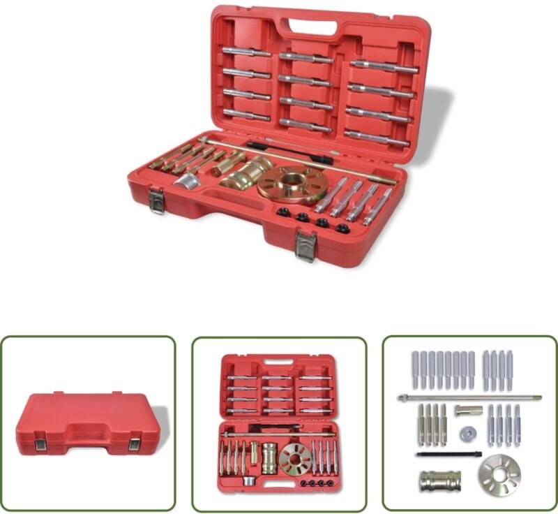 Prolenta Premium - 30-tlg. Radnaben-Abzieher-Satz - Radnaben Abziehen - Autowerkstatt - Werkzeugset - Fahrzeugreparatur ...