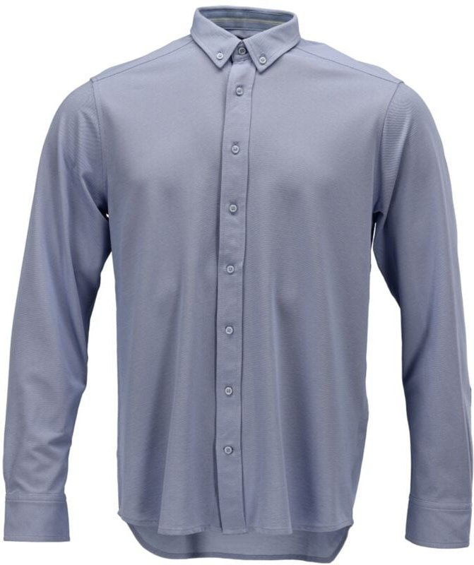 Hemd, moderne Passform, Stretch Gr. 43-44, hellblau - Mascot