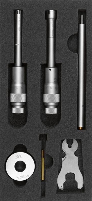 Innenmessschrauben-Satz Dreipunkt 12-20mm - Format