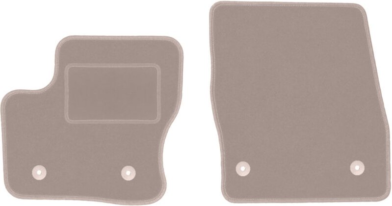 Beige Veloursmatten für: Ford Transit Connect FL Kastenwagen (2017-)