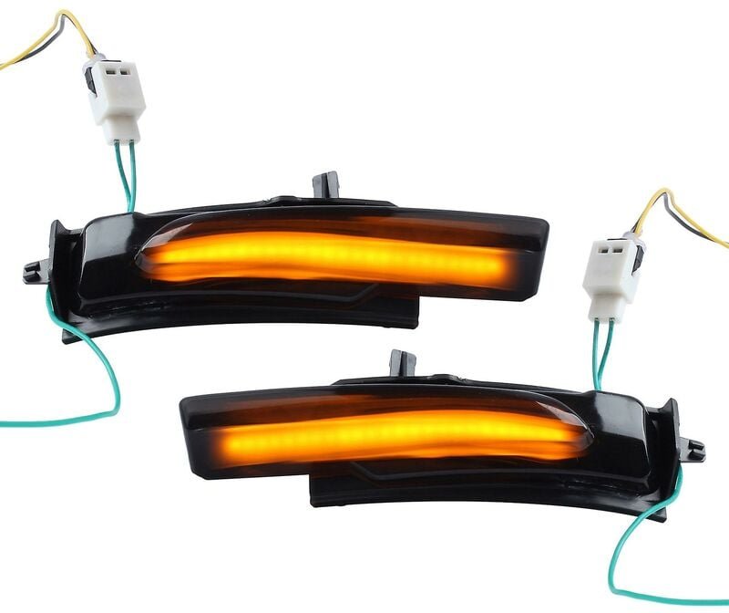 Woosien - Led Dynamische Blinker Licht Für Xc60 Xc90 S90-v90 Seite Spiegel Sequentielle Blinker Anzeige Lampe y