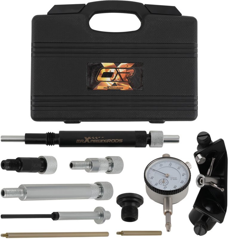 Maxpeedingrods - Zeitanzeige für Diesel-Einspritzpumpe mit Einstellstecker-Kit für Manometeradapter