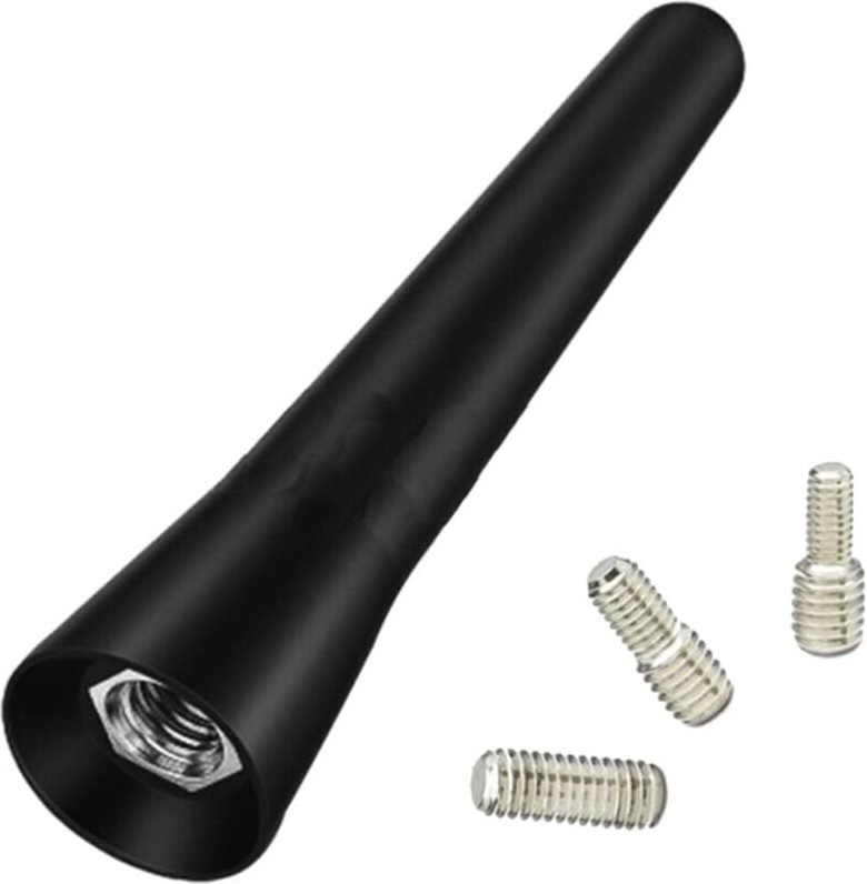 Ein Satz Dachantennen, 6,5 cm universelle starke kurze Autoantenne mit M4-, M5-, M6-Gewindeadapter, Mini-Autoantenne aus...