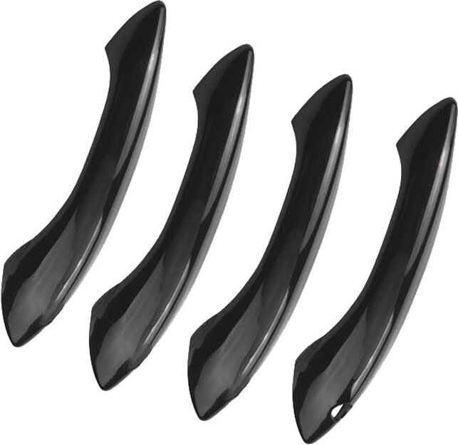 Tlily - abs Schwarz AußEn TüR Schutz Abdeckung Verkleidung FüR 5 6 7 Series F07 F10 F11 F06 F12 F13 F01 F02