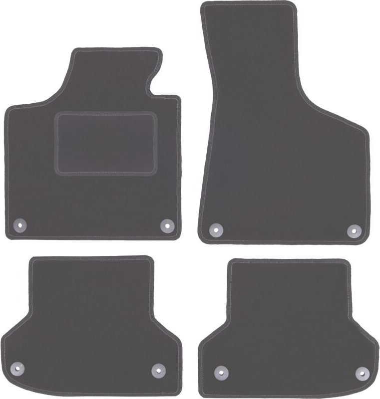 Graphit-Fußmatten für: Audi A3 8P Fließheck, Sportback, Cabrio (2003-2011)