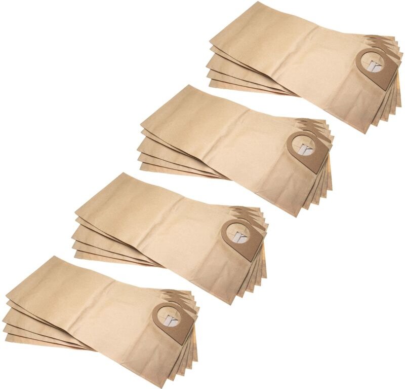 20x Staubsaugerbeutel kompatibel mit Bosch gas 1000 rf, gas 1000 rf Professional Staubsauger - Papier, 49,5cm x 21,8cm S...