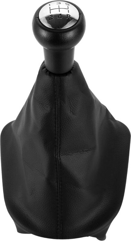 5-Gang-Schaltknauf mit Gamasche, kompatibel für Peugeot 207 307 308 CC