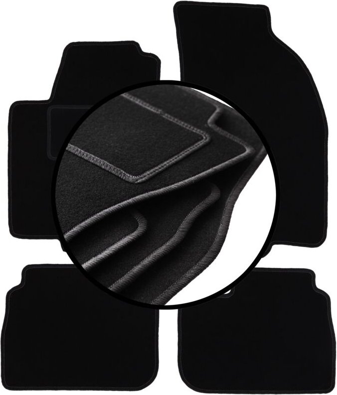 Komplettset Veloursmatten für: Alfa Romeo 156 Limousine, Kombi, Kombi (2000-2006)