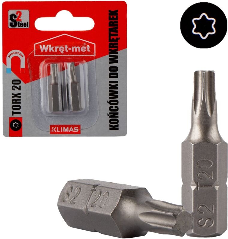 Schraubendreherbit TYP TORX-20 S2