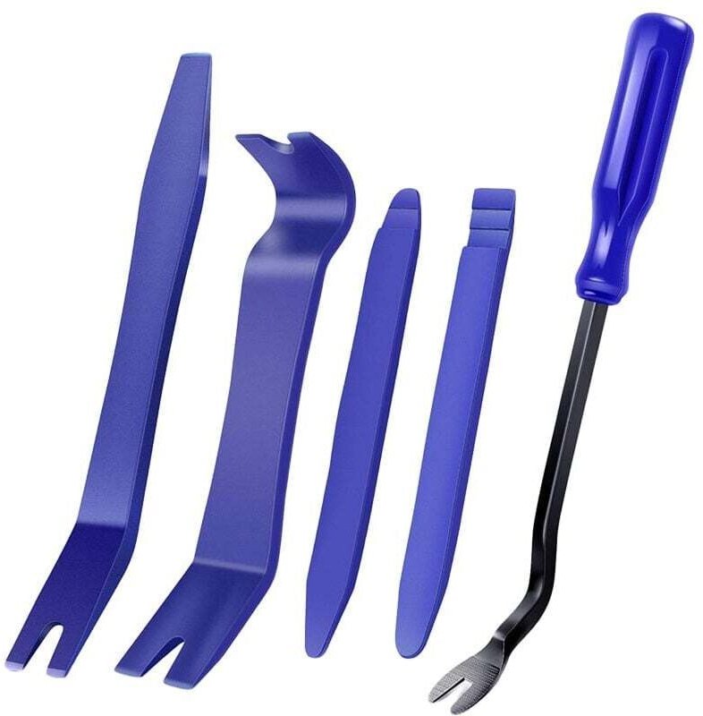 Werkzeugsatz zum Entfernen der Autoverkleidung, kratzfester Werkzeugsatz zum Entfernen von Autotürklemmplatten und Audio...