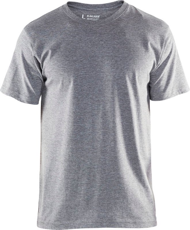Arbeits-T-Shirt 3525 - Meliert Grau XS