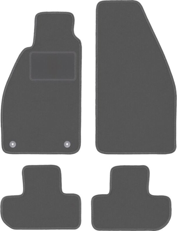 Graphit-Fußmatten für: Alfa Romeo GTV Coupé, Cabrio (1995-2005)