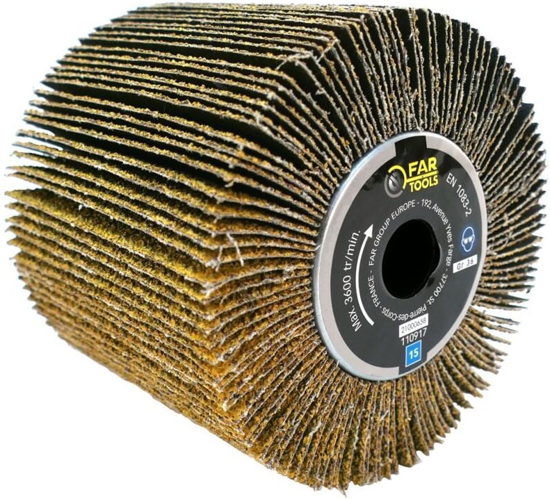 Schleiflamellenbürste A36 far tools ø 120 mm l 100 mm - 110917