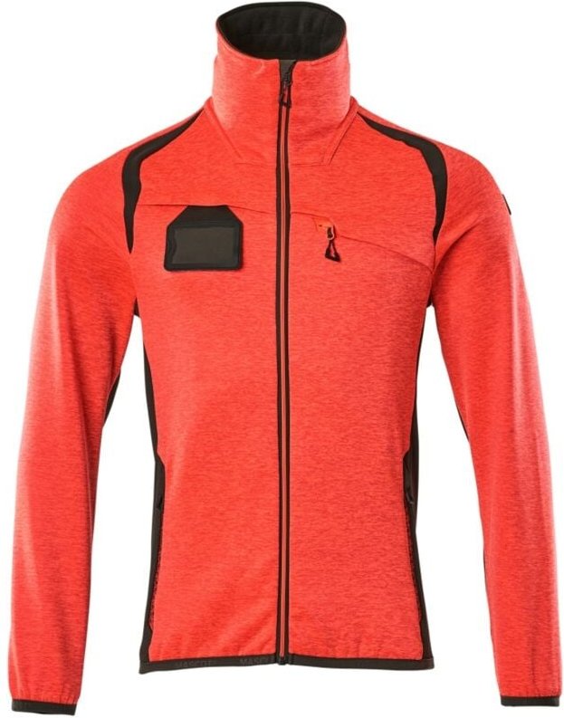 Mascot Fleecepullover mit Reißverschluss 19403 Gr. 5XL hi-vis rot/dunkelanthrazit
