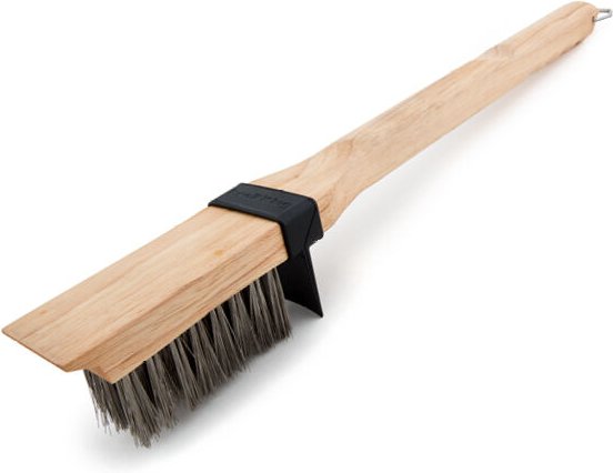 Broil King Edelstahl-Grillbürste mit Holzgriff