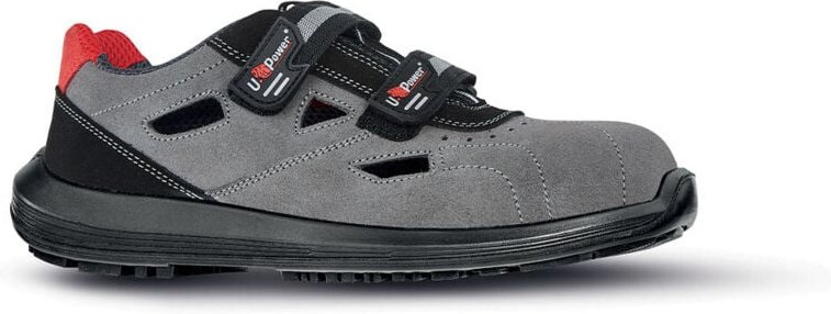 Sicherheitsschuhe niedrig LABRADOR S1P SRC - Grau/Schwarz 40