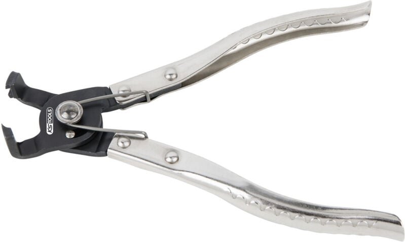 Click-Schlauchschellenzange, abgewinkelt