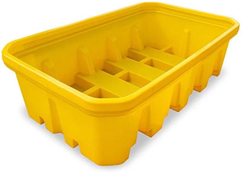 Auffangwanne mit Auffangwanne unter Regalen - Länge 2200mm - SJ-UR22-YE