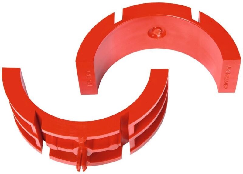 Rothenberger - Spannbackensatz für rocut 160, 125mm, 2 Halbschalen - 55032