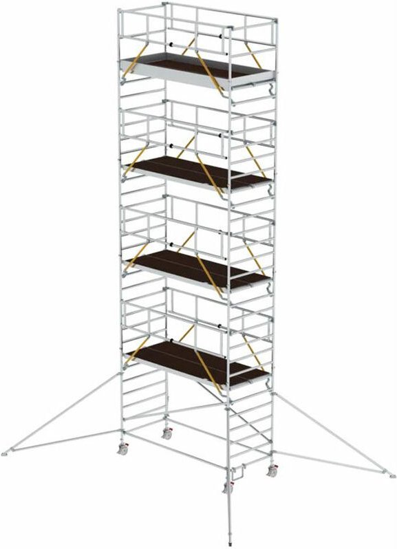 MUNK Rollgerüst SG mit Doppelplattform 1,35x3,00m und Ausleger 10,39m AH