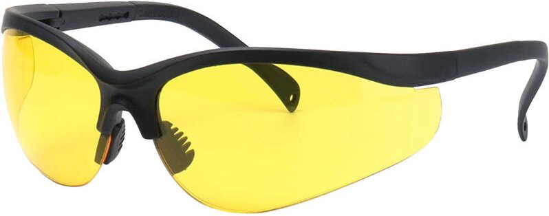 Linghhang - Scharfschützen-Schießbrille mit gelben Gläsern, wiederverwendbare Schutzbrille, schützt die Augen vor Schäde...