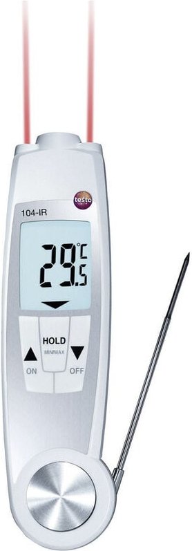 104-IR Einstichthermometer (haccp) Messbereich Temperatur -50 bis 250 °c Fühler-Typ ntc haccp - Testo
