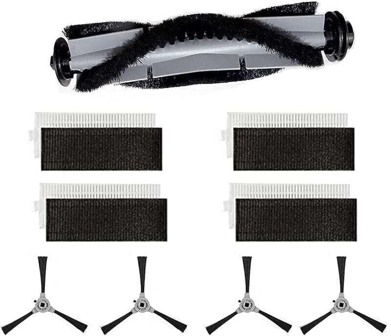 Ersatz-Zubehörset für Staubsauger Venga VG Rvc 3000 – Hauptbürste – HEPA-Filter – Seitenbürste