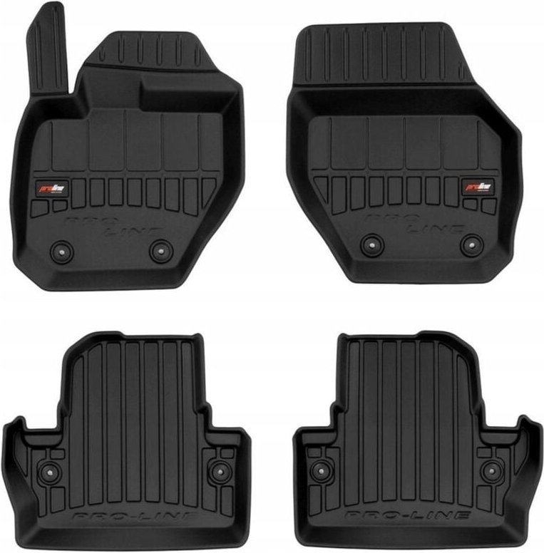 Gummimatten und Fußmatten Volvo S60 2 2010-2018 3D Mulde