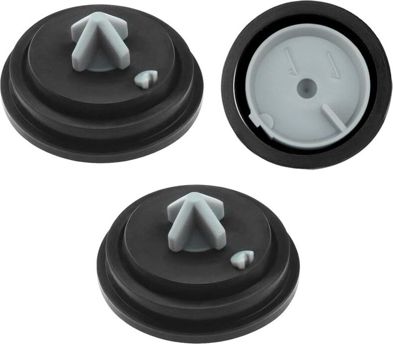 3 Stück Toilettenspüldichtung, Schwimmerventilmembran, Ventilmembranscheiben, seitliche Membrandichtungen für die Wartun...