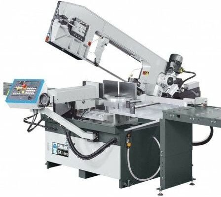 Doppelgehrungs-Bandsäge Halbautomat SHARK 512 SXI evo