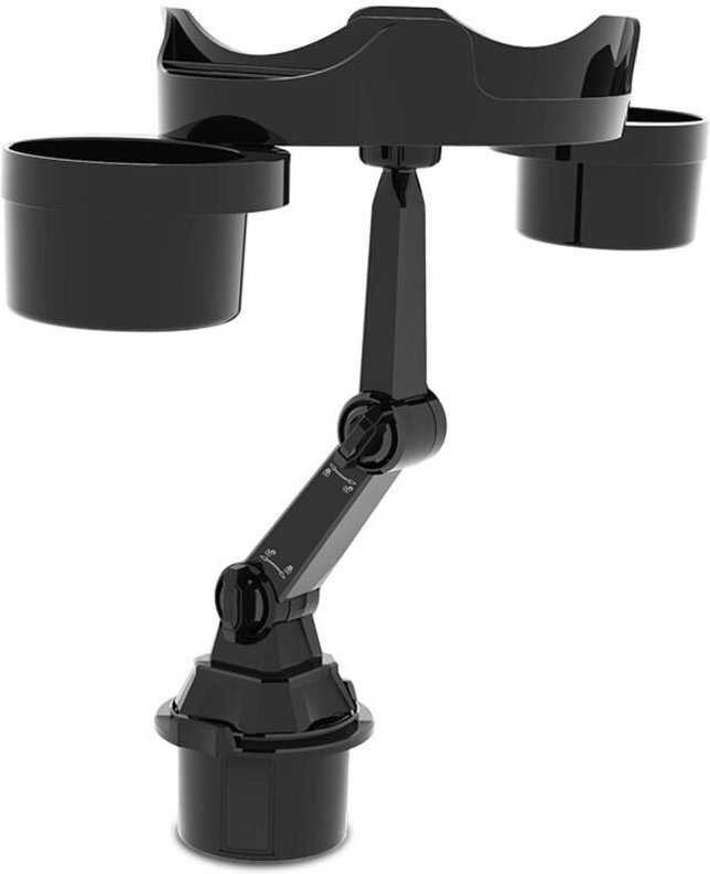 Auto-Getränkehalter – Doppel-Getränkehalter mit abnehmbarer 360°-Drehablage und Handyhalter – Auto-Innenzubehör - Ahlsen