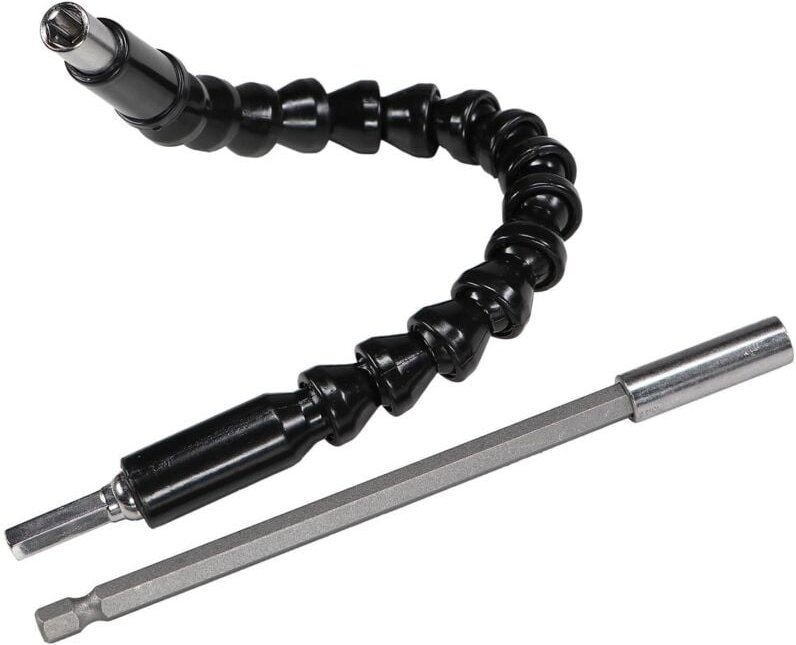 Magnet Bithalter 2er Set lang 150mm + 300mm Schwanenhals flexible Welle