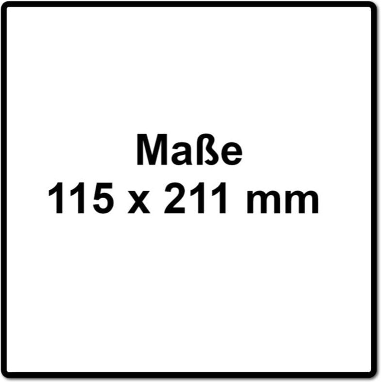 Schleifschuh StickFix SSH-STF-115x225/10-KS - Festool
