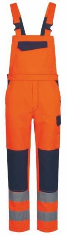 BAUTZEN Warnschutz-Latzhose Größe 60