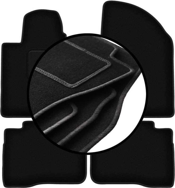 Komplettset Veloursmatten für: SsangYong Korrando IV SUV (2019-)