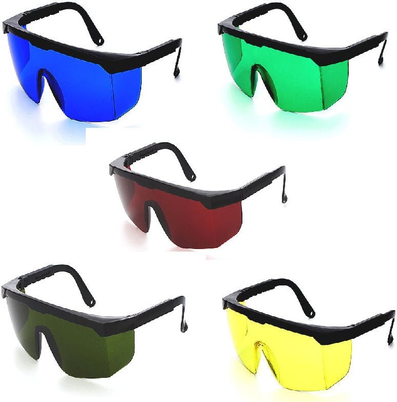Csparkv - 14,5 × 3 × 4 cm)5 Stück Laserschutzbrillen - Zum Tragen während der Laser-Haarentfernung und bei der Handhabun...