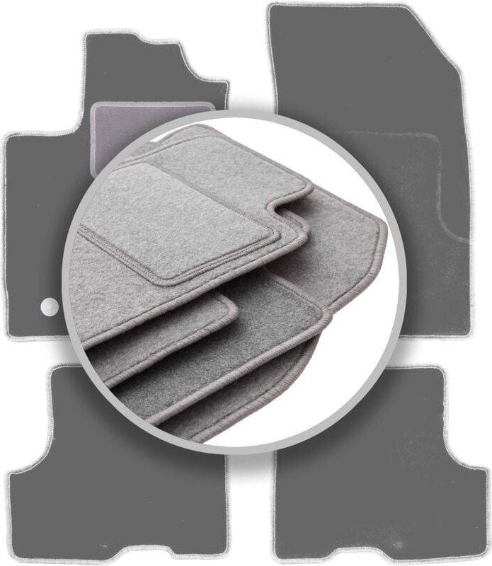 Graue Automatten für: Dacia Sandero II FL Fließheck (2018-2021)