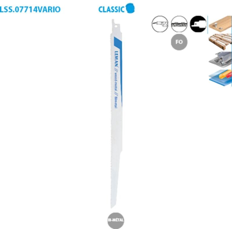 Thumbnail - Multimaterial-Säbelsägeblatt, bündig schneidend, Classic, Packung mit 5 Stück