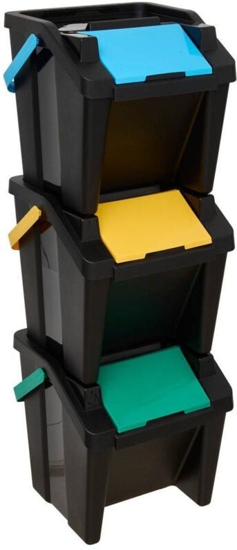 3er-set sortierbehälter 30l - 5five