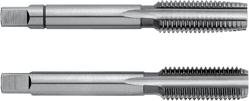Satz mit 2 Hand-Reibahlen, Gas Ø3/4''