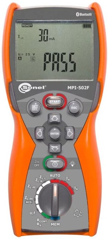 MPI-502F Multifunktionales Parametermessgerät für Elektroinstallationen