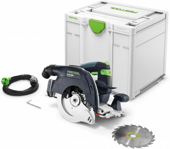 Handkreissäge hk 55 EBQ-Plus, incl. Kreissägeblatt, Zubehör, Systainer - Festool