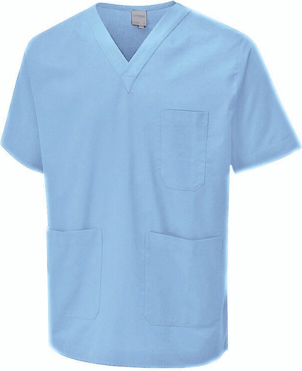 OP-Kasack Hellblau XL 150 g/m²